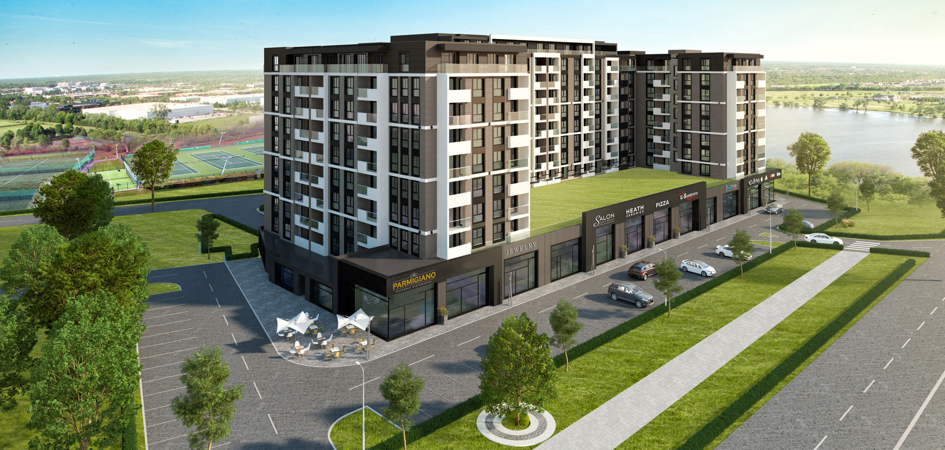 Panorama Park Kardzhali - Модерният комплекс на Кърджали